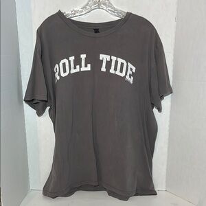 Hanes Gray 'Roll Tide' Short Sleeve Tee